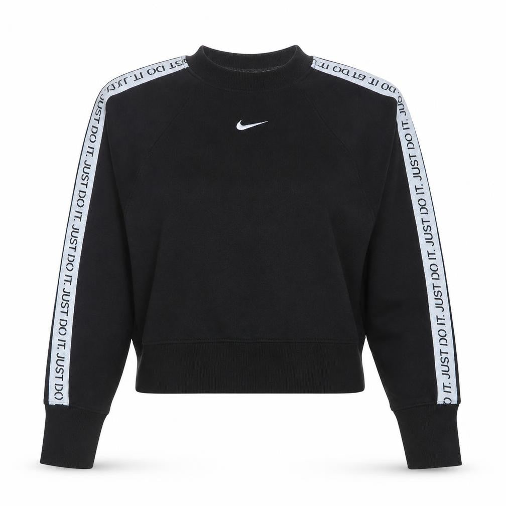Womens UK Size S Nike Black Pullover Sweatshirt