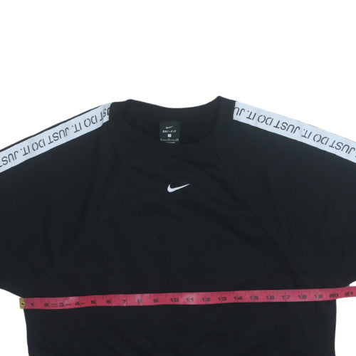 Womens UK Size S Nike Black Pullover Sweatshirt