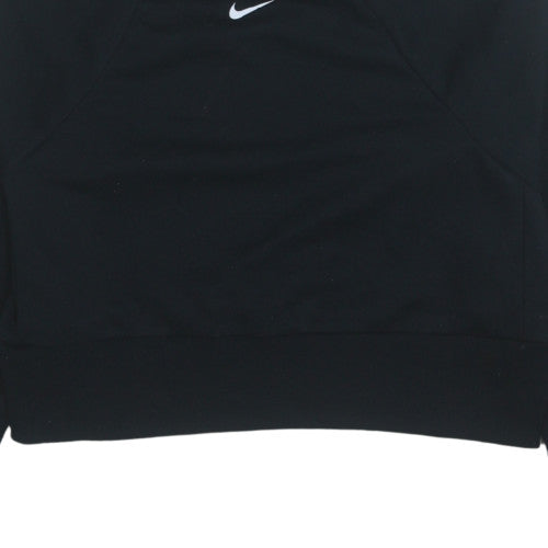 Womens UK Size S Nike Black Pullover Sweatshirt