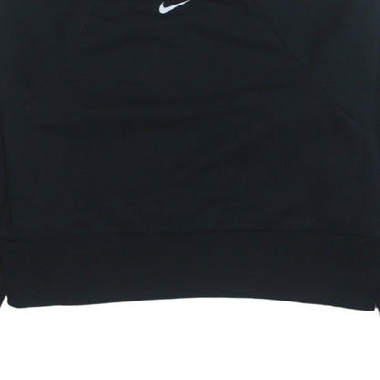 Womens UK Size S Nike Black Pullover Sweatshirt