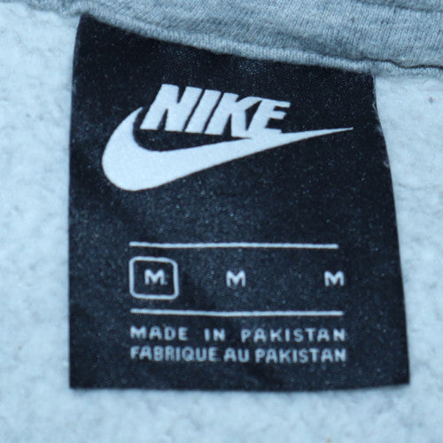 Mens UK Size M Nike Grey Pullover Hoodie