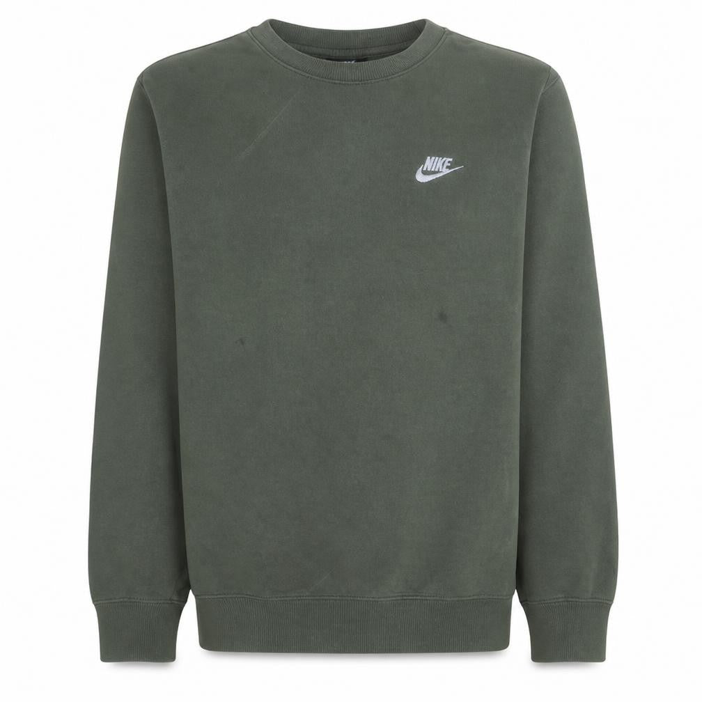 Mens UK Size XS Nike Green Pullover Sweatshirt