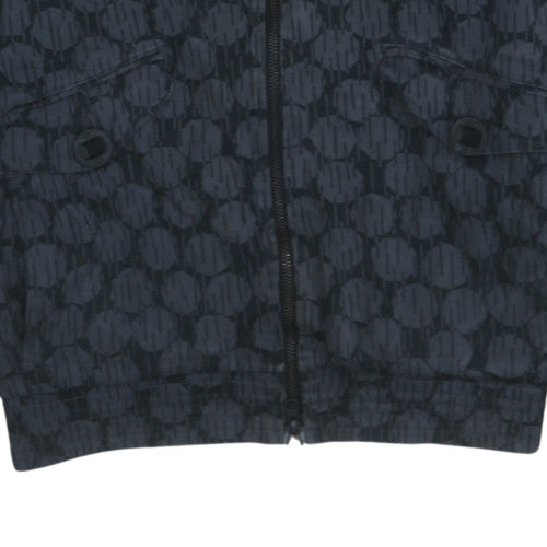 Mens UK Size L Nike Black Full Zip Hoodie
