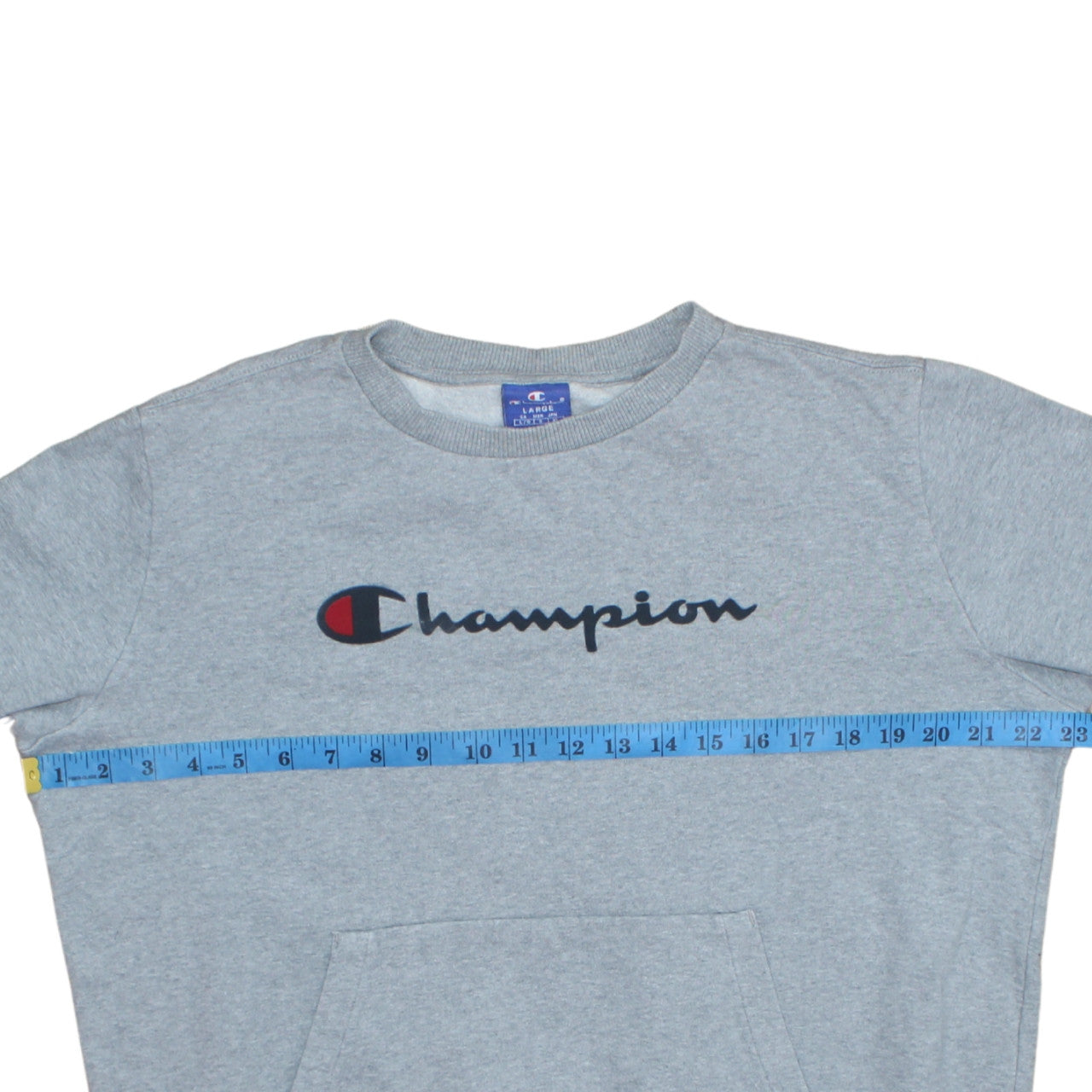 Mens UK Size L Champion Grey Pullover Sweatshirt
