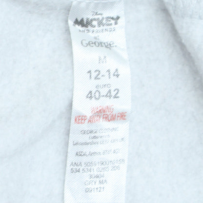 Womens UK Size 12-14 George Grey Pullover Hoodie