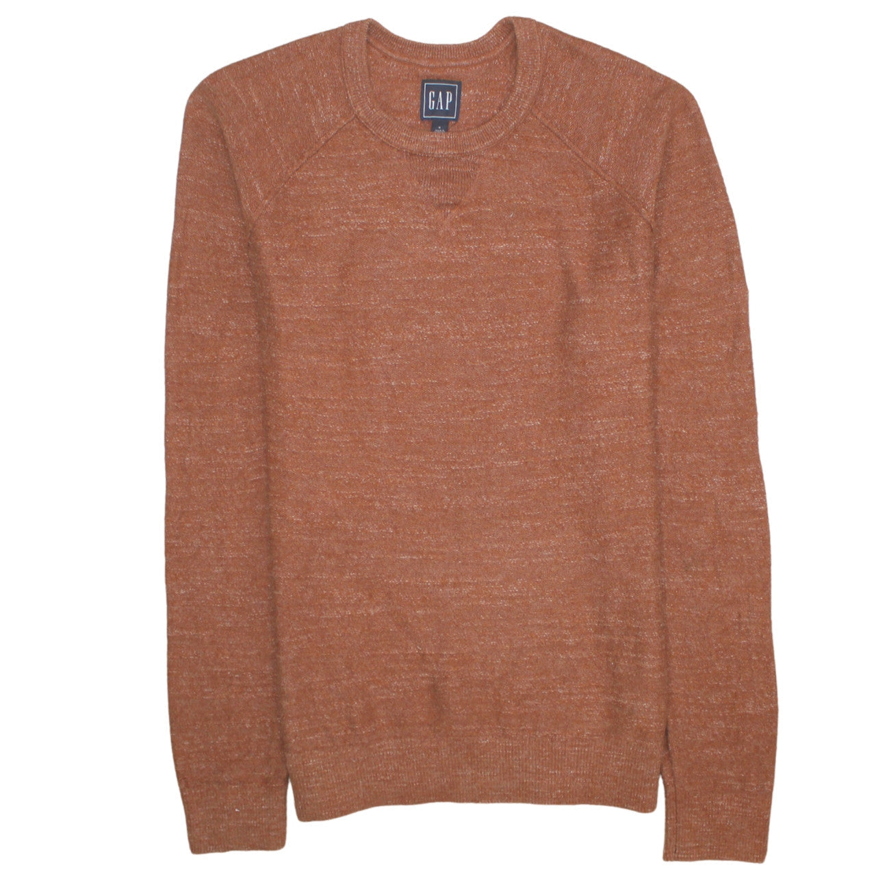 Mens UK Size M Gap Brown Pullover Jumper