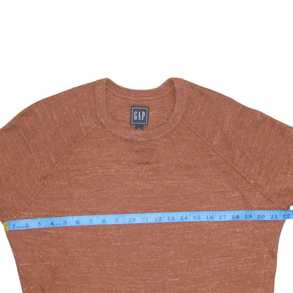Mens UK Size M Gap Brown Pullover Jumper