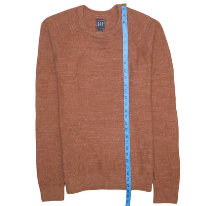 Mens UK Size M Gap Brown Pullover Jumper