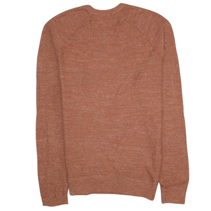 Mens UK Size M Gap Brown Pullover Jumper