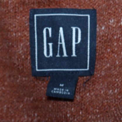 Mens UK Size M Gap Brown Pullover Jumper