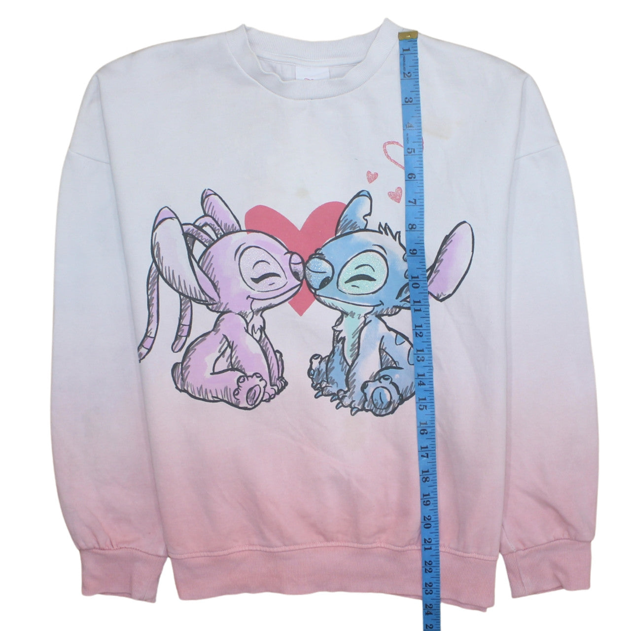 Teens UK Size 14 Disney Multicoloured Pullover Sweatshirt