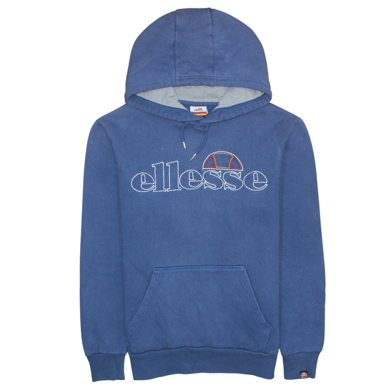 Mens UK Size M ellesse Blue Pullover Hoodie