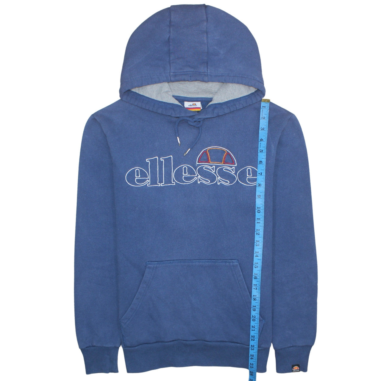 Mens UK Size M ellesse Blue Pullover Hoodie