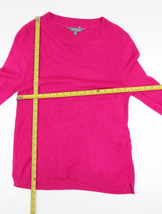 Womens UK Size 12 Principles Pink Pullover Jumper