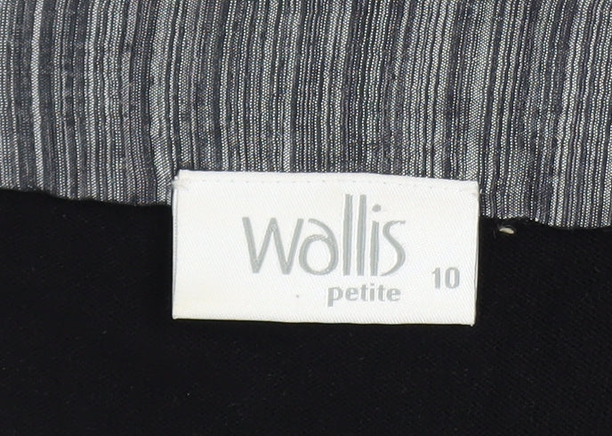 Womens UK Size 10 Wallis Black Pullover Jumper