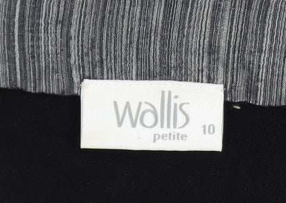 Womens UK Size 10 Wallis Black Pullover Jumper