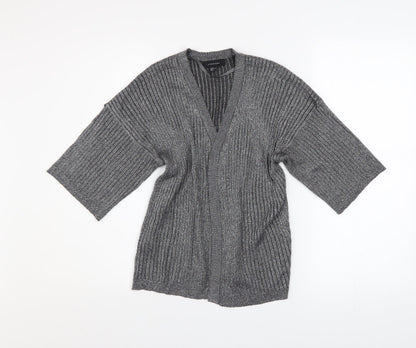 Womens UK Size 6 Atmosphere Grey Cardigan Jumper