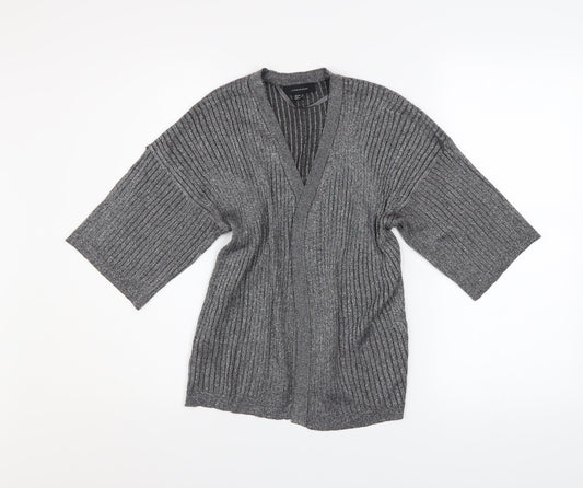 Womens UK Size 6 Atmosphere Grey Cardigan Jumper
