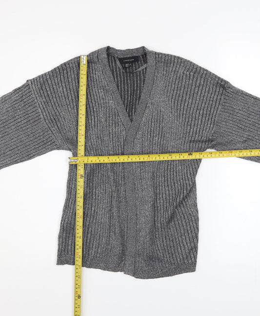 Womens UK Size 6 Atmosphere Grey Cardigan Jumper
