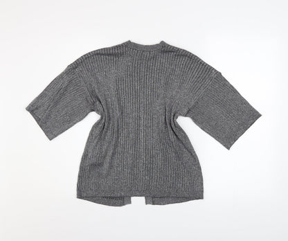 Womens UK Size 6 Atmosphere Grey Cardigan Jumper
