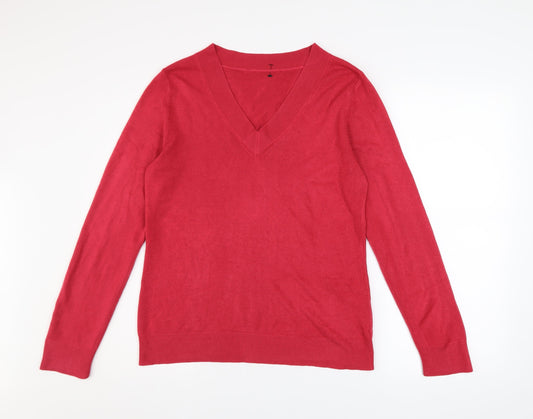 Womens UK Size 14 BHS Pink Pullover Jumper