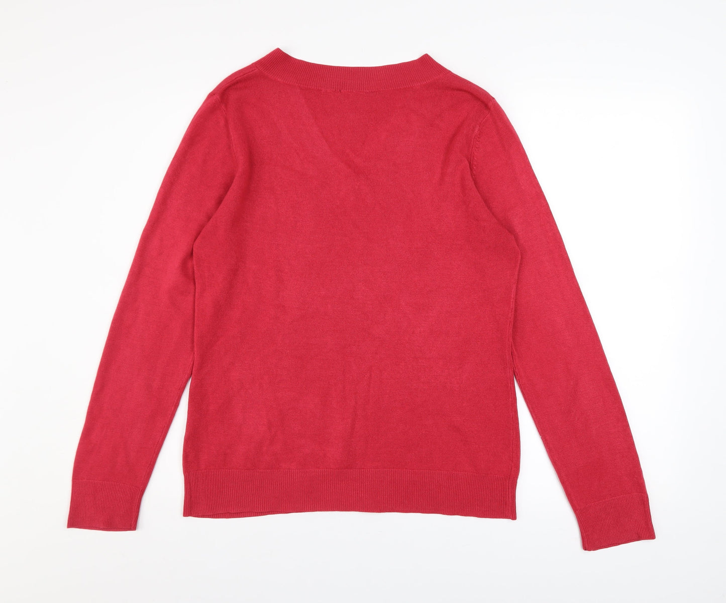 Womens UK Size 14 BHS Pink Pullover Jumper