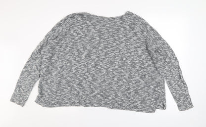Womens UK Size 14 Swell Grey Pullover Jumper