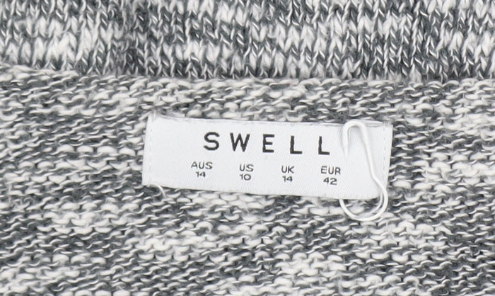 Womens UK Size 14 Swell Grey Pullover Jumper