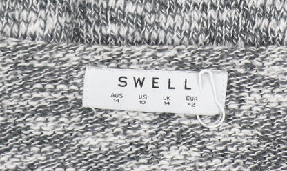 Womens UK Size 14 Swell Grey Pullover Jumper