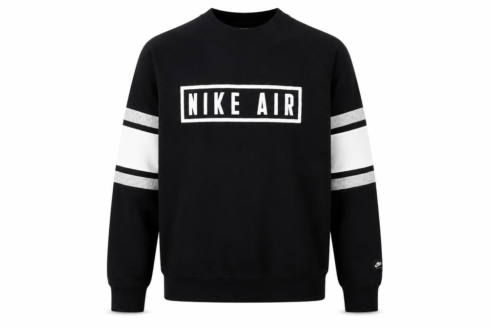Mens UK Size M Nike Black Pullover Sweatshirt