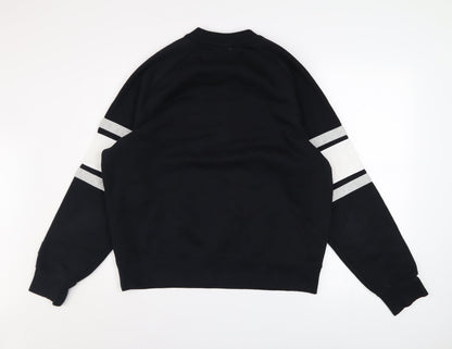 Mens UK Size M Nike Black Pullover Sweatshirt