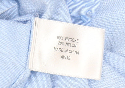 Womens UK Size S CC Blue Pullover Jumper