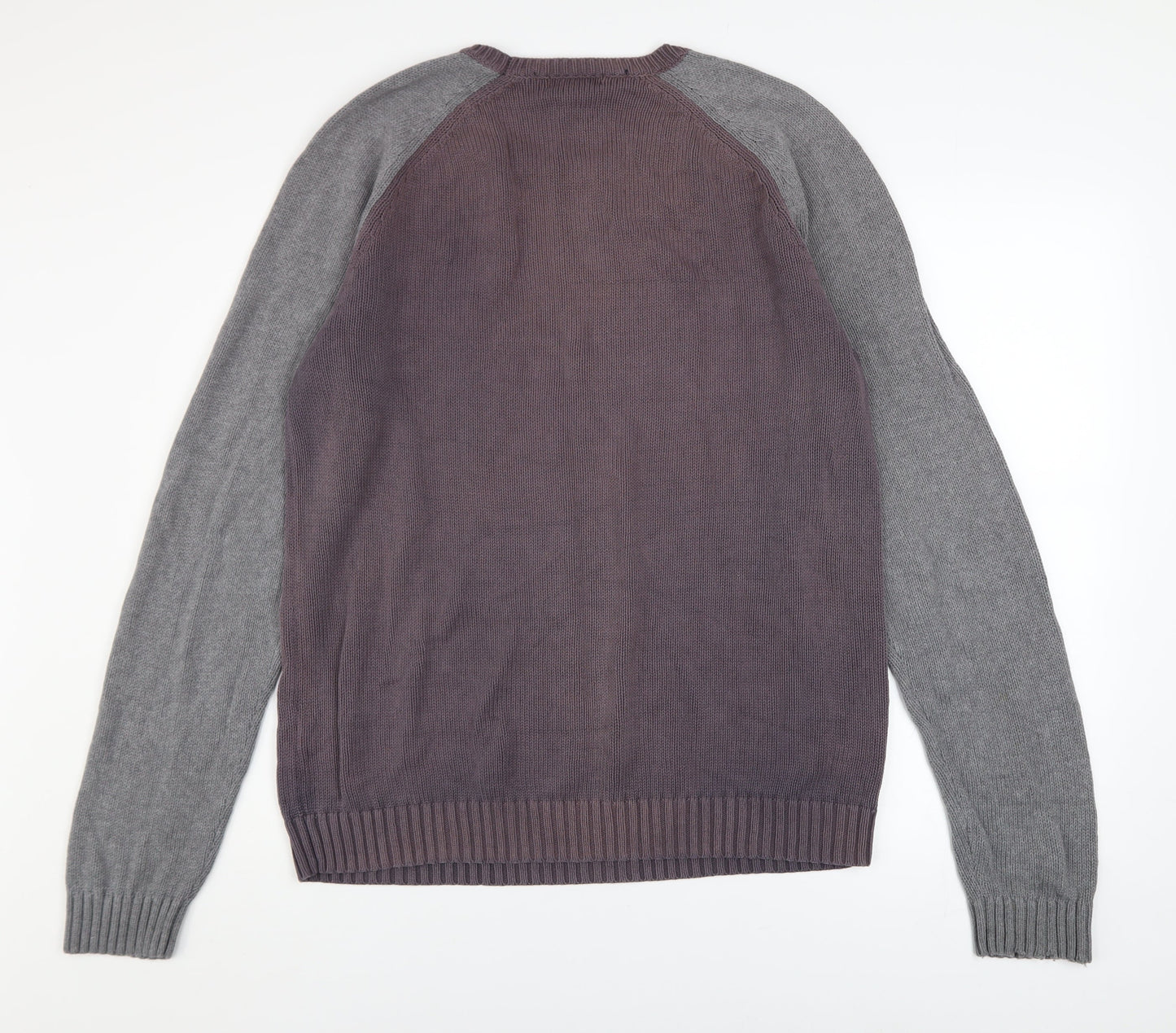 Mens UK Size L Gap Grey Pullover Jumper