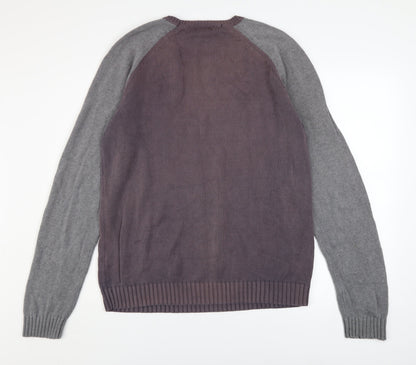 Mens UK Size L Gap Grey Pullover Jumper