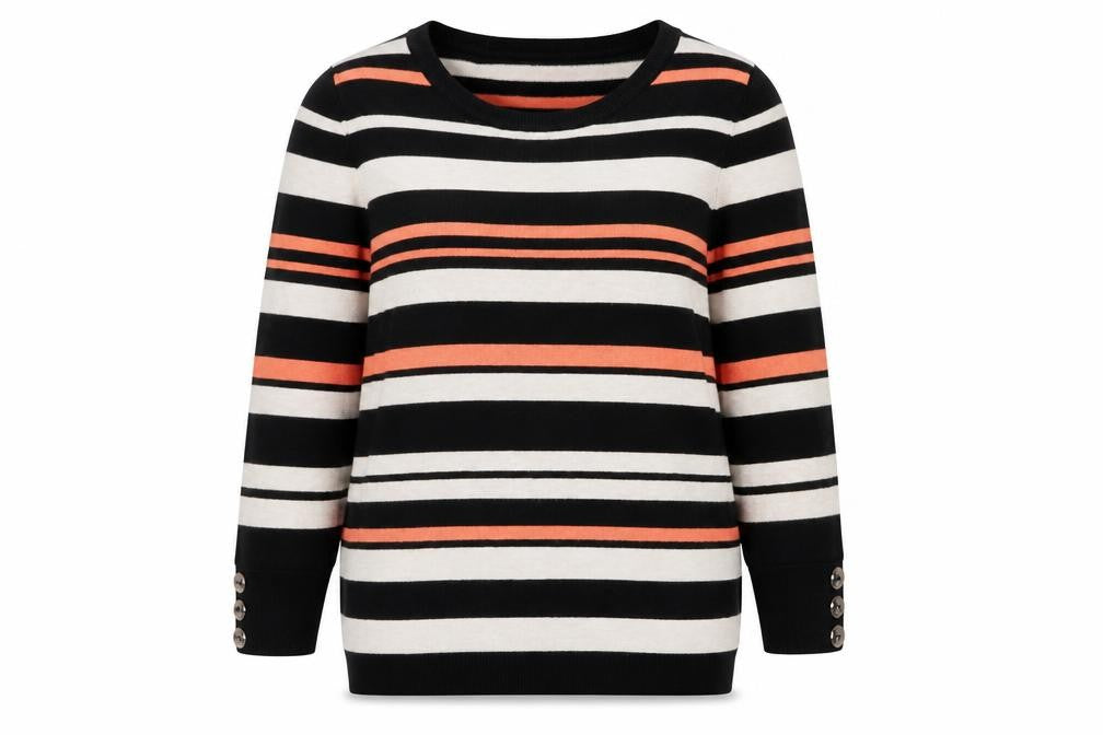 Womens UK Size 10 BHS Multicoloured Pullover Jumper