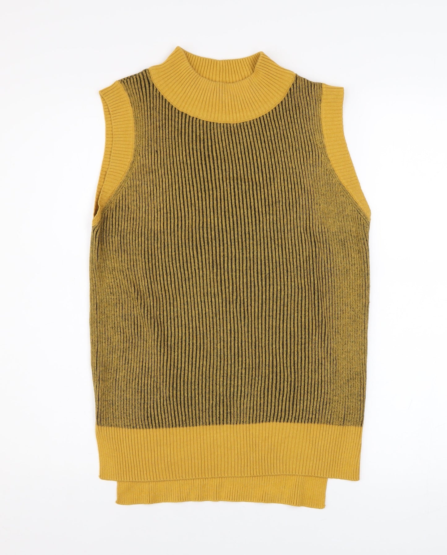 Womens UK Size 10 TU Yellow Vest Jumper