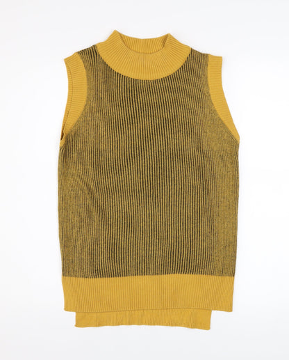 Womens UK Size 10 TU Yellow Vest Jumper