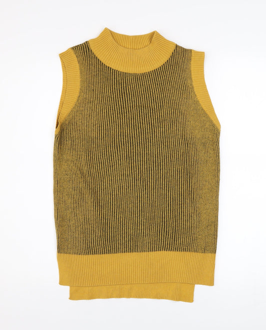 Womens UK Size 10 TU Yellow Vest Jumper