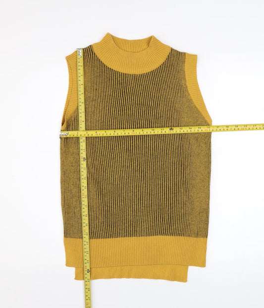 Womens UK Size 10 TU Yellow Vest Jumper