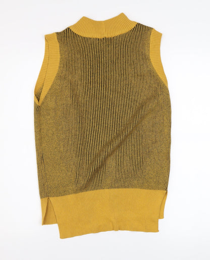 Womens UK Size 10 TU Yellow Vest Jumper