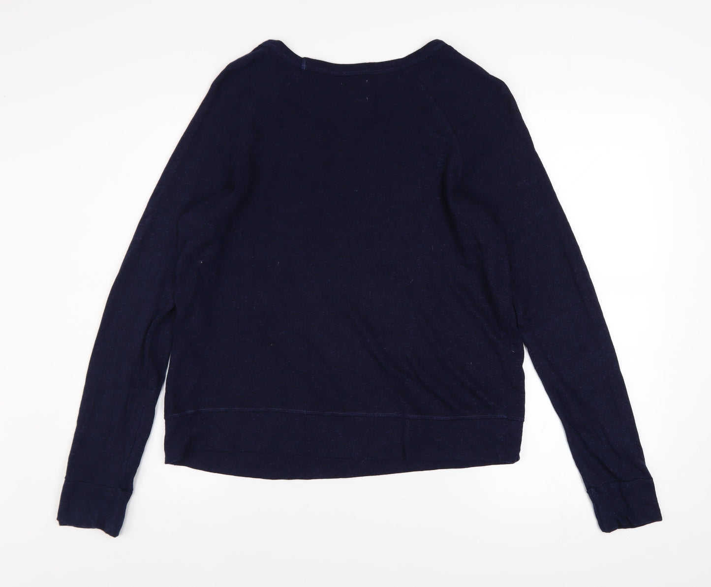 Womens UK Size 10 Sundry Blue Pullover Sweatshirt