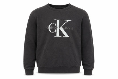 Mens UK Size XS Calvin Klein Jeans Black Pullover Sweatshirt