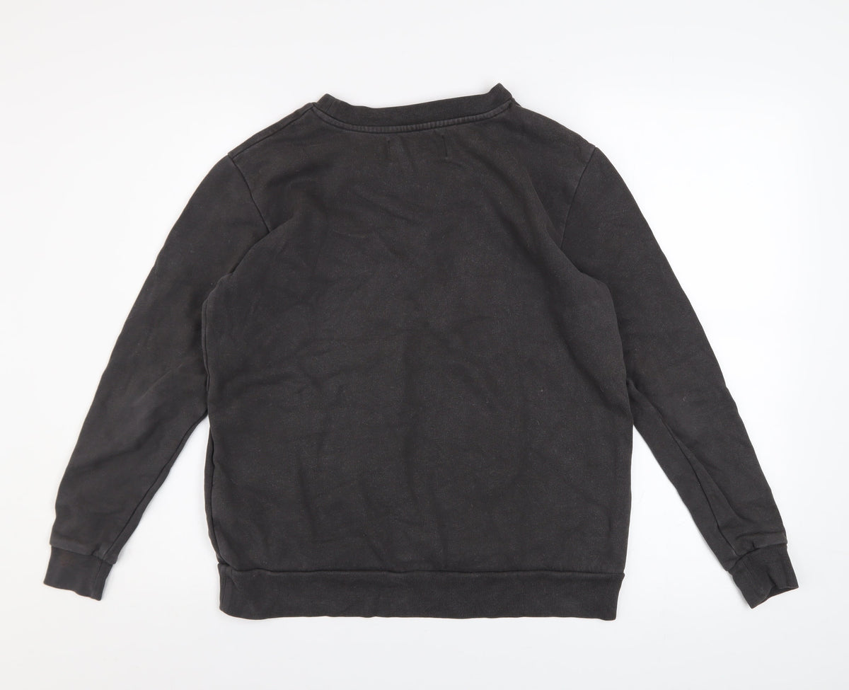 Mens UK Size XS Calvin Klein Jeans Black Pullover Sweatshirt