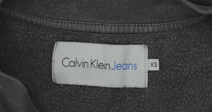 Mens UK Size XS Calvin Klein Jeans Black Pullover Sweatshirt