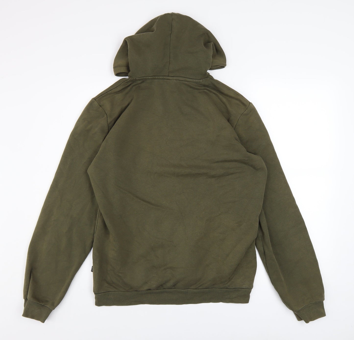 Boys UK Size 16 Years PUMA Green Pullover Hoodie