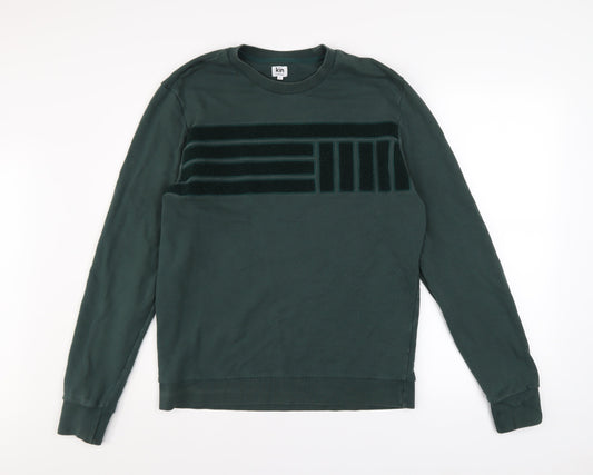Mens UK Size M Kin by John Lewis Green Pullover Sweatshirt