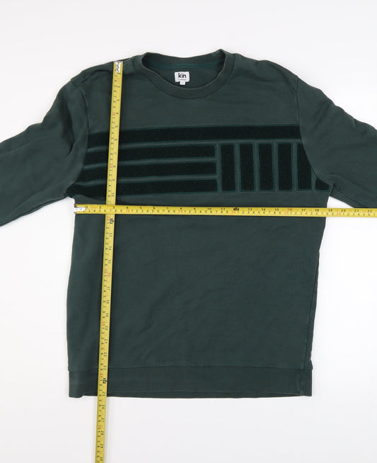 Mens UK Size M Kin by John Lewis Green Pullover Sweatshirt