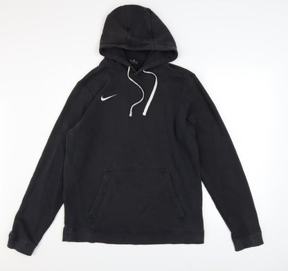 Mens UK Size L Nike Black Pullover Hoodie