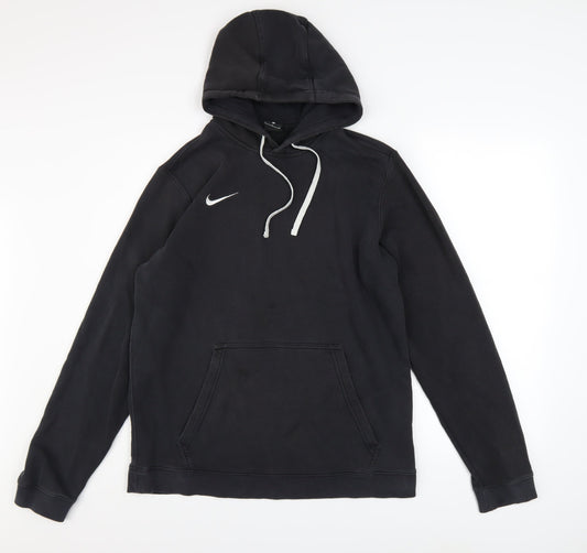 Mens UK Size L Nike Black Pullover Hoodie