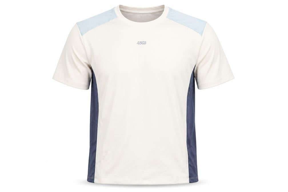 ASOS 4505 Men's Beige Colourblock Athletic T-Shirt Size L